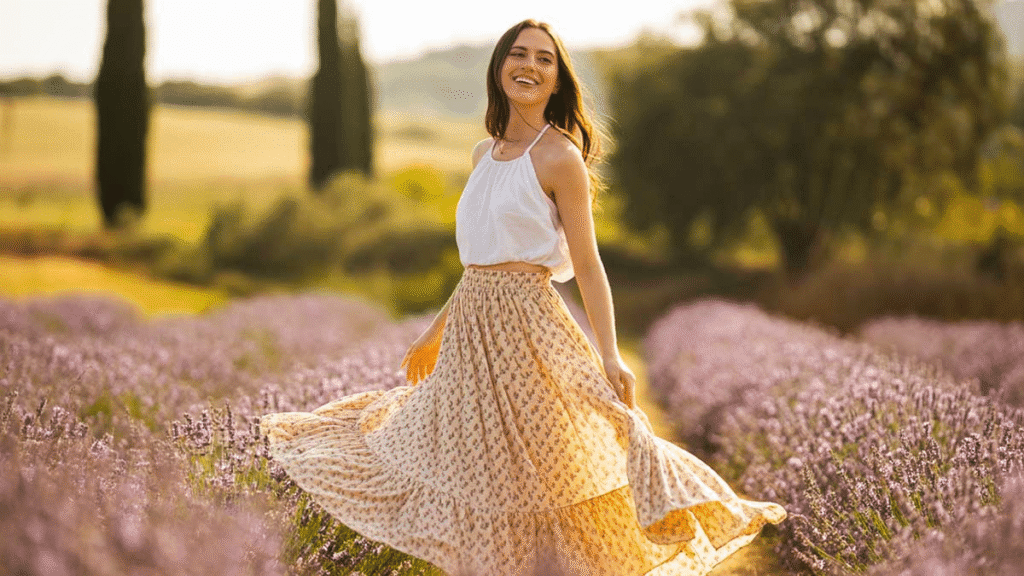 Summer 2025 Fashion: 3 Trendy Skirts That Flatter Your Legs and Cover the Knees