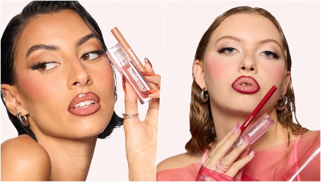 Huda Beauty Launches Two New Products to Achieve the Perfect Lip Look