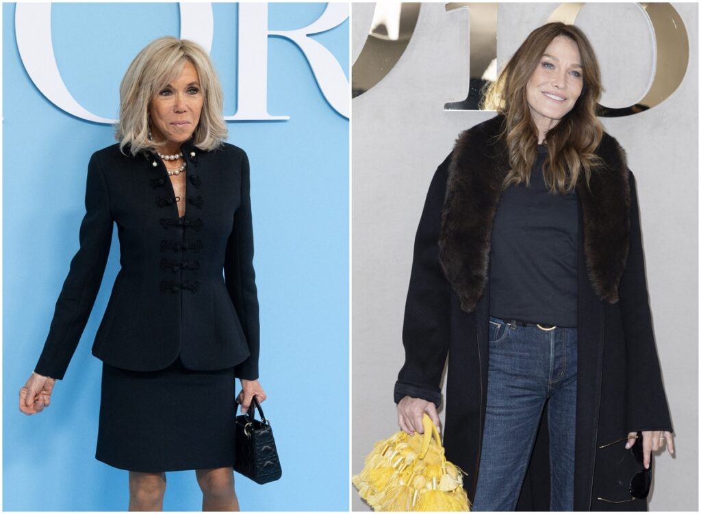 Brigitte Macron and Carla Bruni: A Mysterious Exchange at Dior's Fashion Show