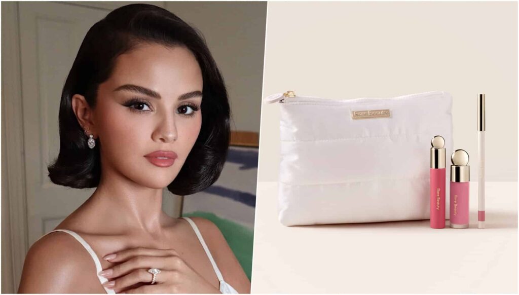 Selena Gomez's Wedding: Discover the Rare Beauty Box Set to Recreate Her Makeup Look