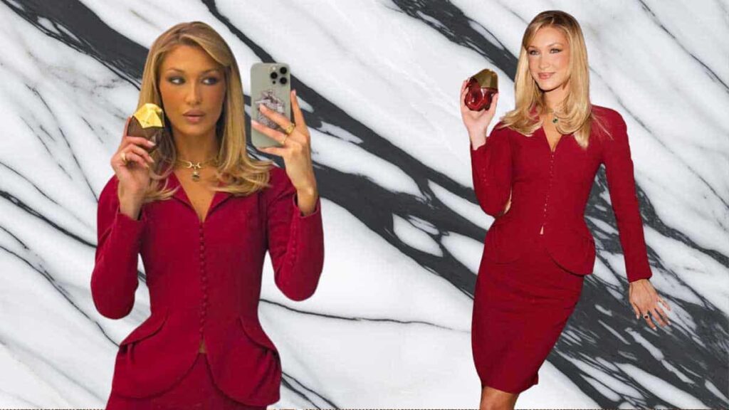 Bella Hadid Revives the 'Office Siren' Look as the Sexy 90s Suit Makes a Comeback