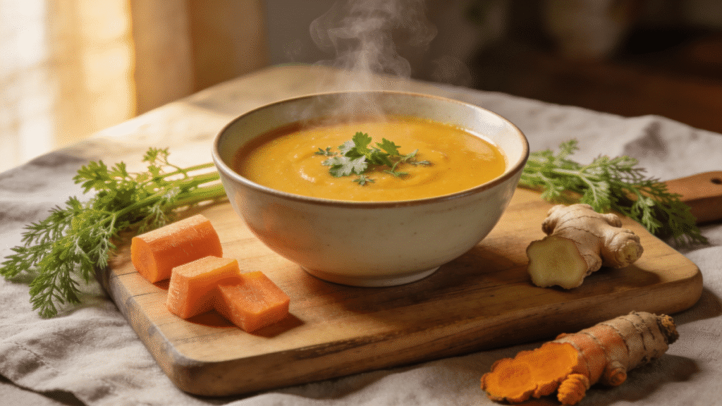 Say Goodbye to Bloating Before the Holiday Feast: This Anti-Inflammatory Soup That Soothes Digestion