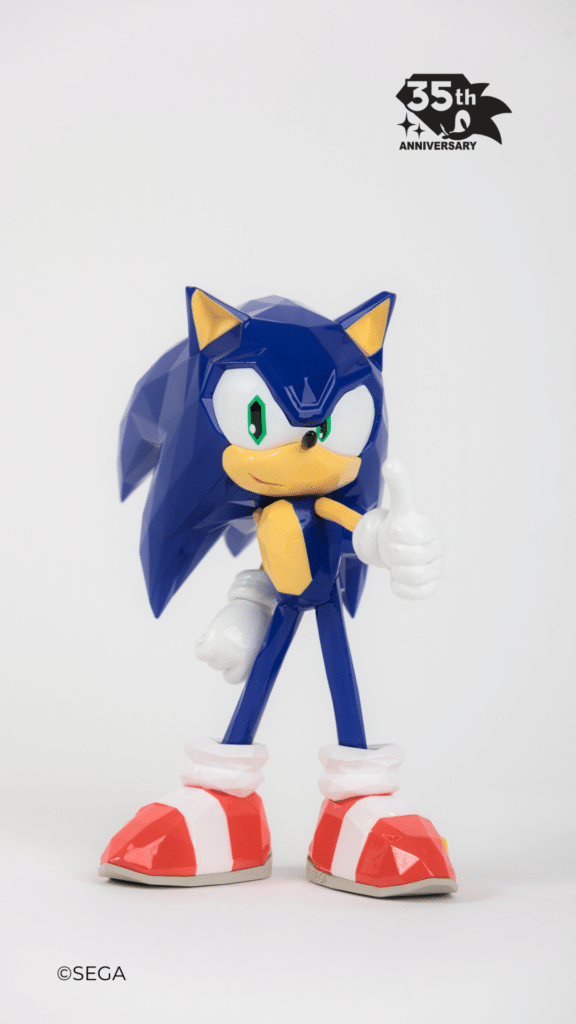 Richard Orlinski transforme Sonic en œuvre d'art : quand le gaming rencontre l'art contemporain