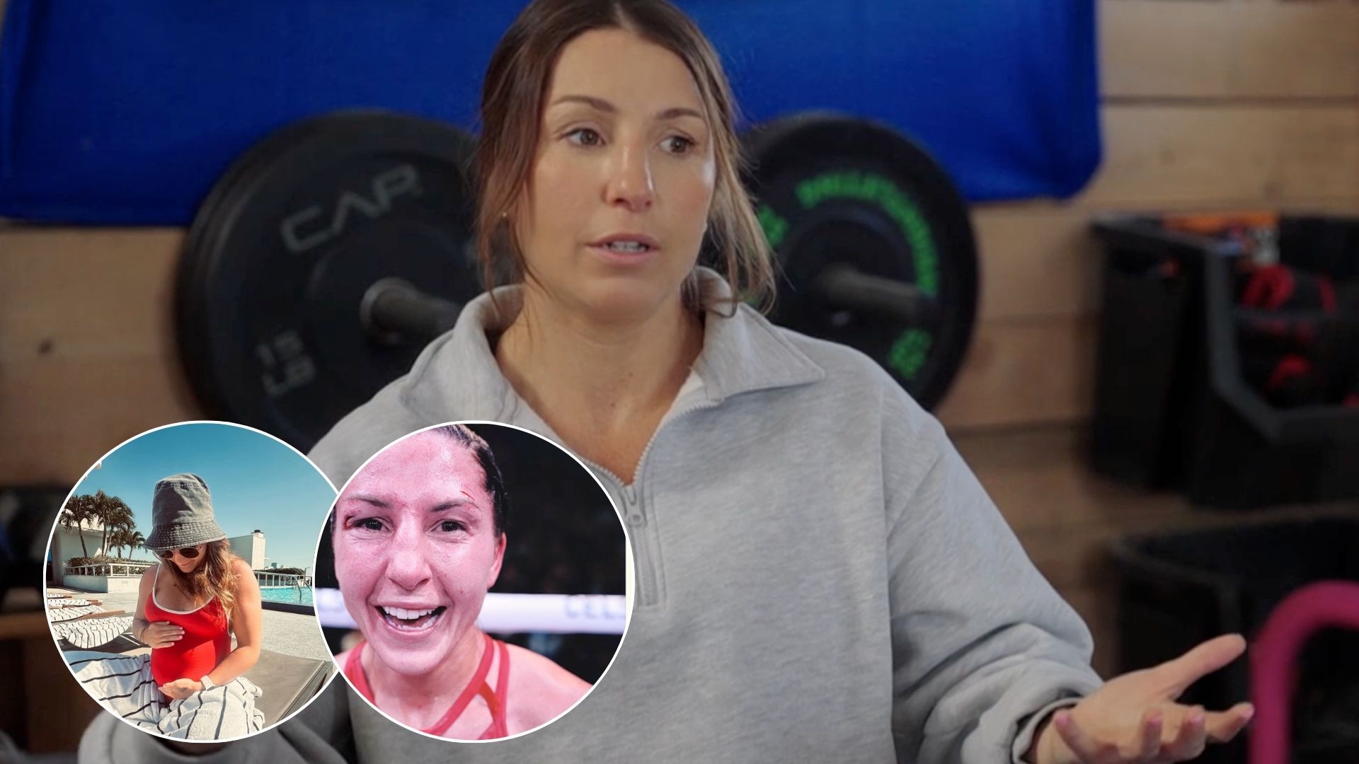 Kim Clavel: Victory, Champagne... and a Baby on the Way