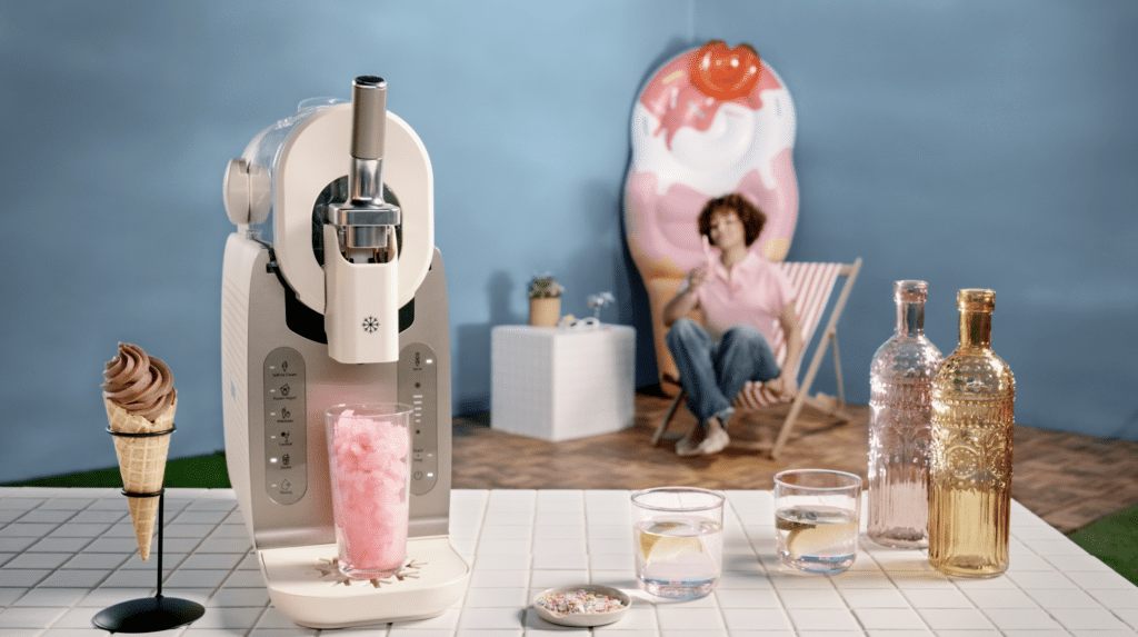 Glace, granité, milkshake… voici l'appareil ingénieux pour transformer tous vos ingrédients en desserts glacés