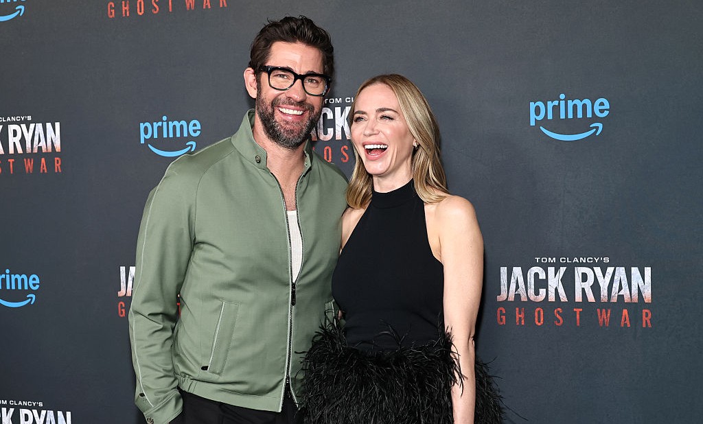 John Krasinski and Emily Blunt Shine on the Red Carpet for Tom Clancy’s Jack Ryan: Ghost War