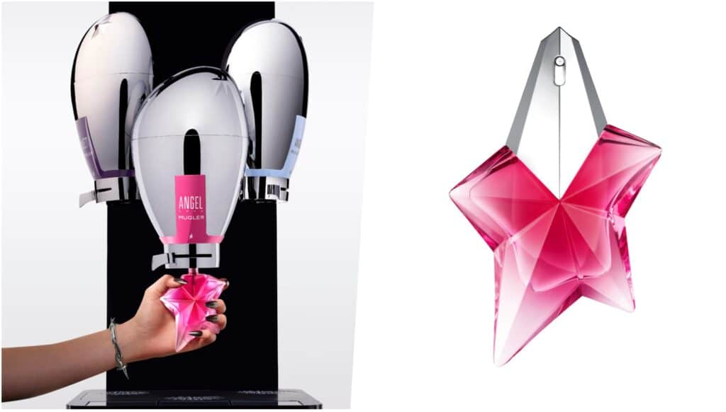 Théodora devient la nouvelle ambassadrice du parfum Angel Nova de Mugler