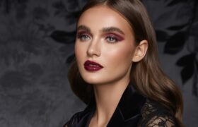 Vamp Romantic: The Dark, Glam Beauty Trend Set to Replace the Clean Girl Look