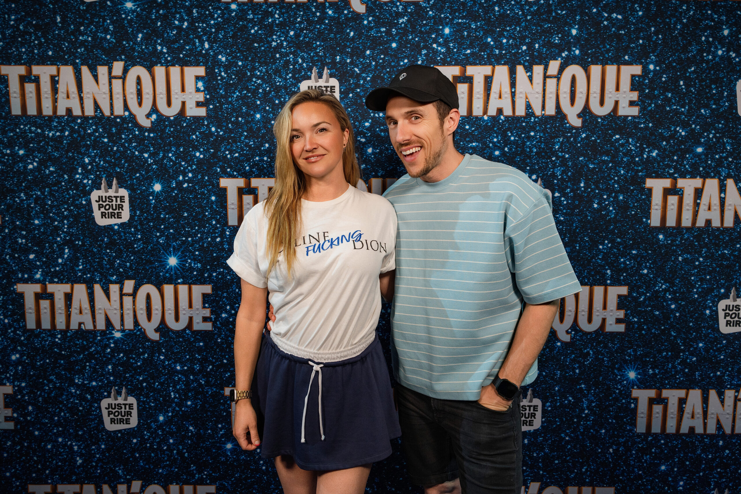 Julie Ringuette and Pascal Morissette