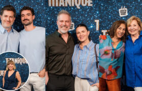 Marie-Ève Janvier, France Castel, Jean-Philippe Dion and More on Titanique’s Stunning Blue Carpet