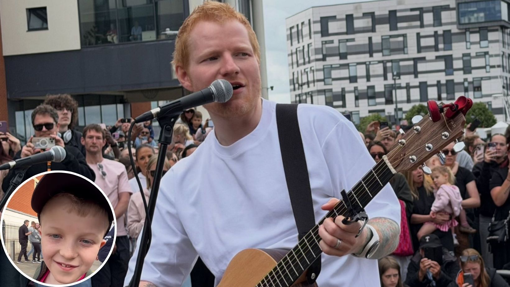 Ed Sheeran Surprises a Young Fan With a Heartfelt Gift