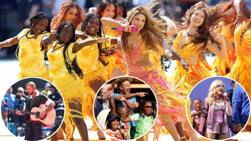 Shakira, Justin Bieber, and More: World Cup Show in Photos
