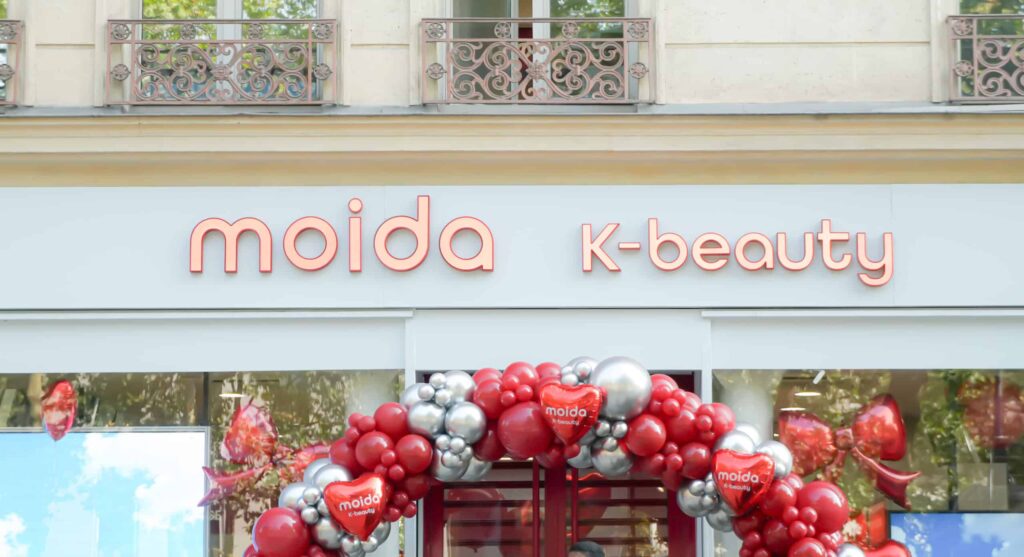 Moida Opens on the Champs-Élysées in Paris: Europe’s Largest K-Beauty Store