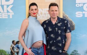 Anne Hathaway and Ewan McGregor Shine at The End of Oak Street Premiere